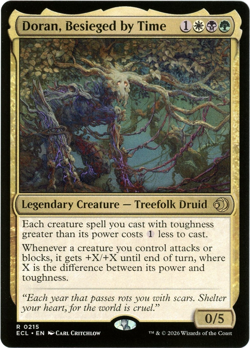 Doran, Besieged by Time - 0215 - Lorwyn Eclipsed ECL - MTG - NM/M - Image 1