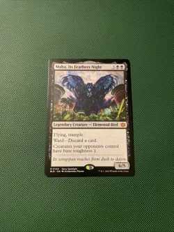 Maha, Its Feathers Night Bloomburrow Regular NM M 0100 MTG Magic the Gathering - Image 1