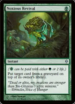 1x Noxious Revival Moderate Play MTG Magic - Kid Icarus - - Image 1