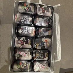 Pokemon Unova Black Bolt White Flare Mini Tins Full Set of 8 - New & Sealed ✅🚚 - Image 2