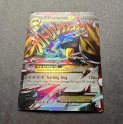 Pokemon M Metagross EX Mega 220 HP XY Promos XY35 Holo Promo Card English - Image 1