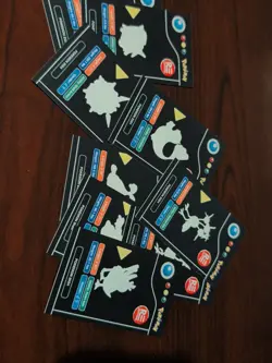 Lot of 9 Assorted 2024 Pokedex Black Pokemon Cards Lot# 9 - Image 5
