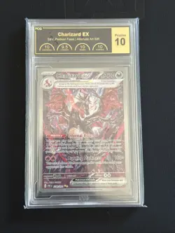 Pokemon Charizard EX 234/091 SV Paldean Fates SIR Pristine PCG 10 NEW CERT - Image 1