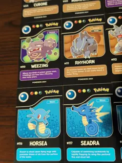 Lot of 9 Assorted 2024 Pokedex Black Pokemon Cards Lot# 11 - Image 2