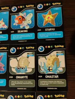 Lot of 9 Assorted 2024 Pokedex Black Pokemon Cards Lot# 12 - Image 4
