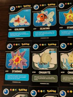 Lot of 9 Assorted 2024 Pokedex Black Pokemon Cards Lot# 12 - Image 5