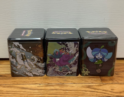 BRAND NEW-Pokemon TCG: Stacking Tins (3 Booster Packs Inside)-Complete Set of 3 - Image 1