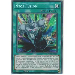 Neos Fusion Yu-Gi-Oh! MP20-EN027 1st Secret Rare - Image 1
