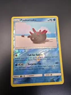 Pyukumuku 53/214 Uncommon Unbroken Bonds Pokemon Reverse Holo Foil Card LP / MP - Image 1