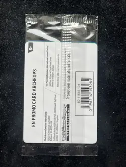 SEALED Pokemon Archeops Promo Card 051/086 Chicago Field Museum Fossil Exhibit - Image 2
