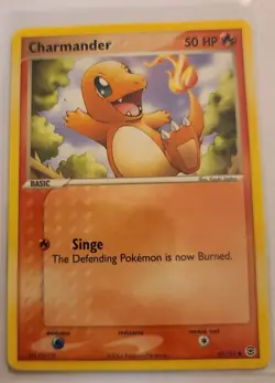 Charmander 57/112 Common FireRed & LeafGreen Pokemon Card - NM - Image 1