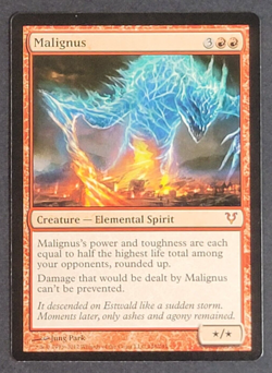 MTG Card - 1x Malignus - Avacyn Restored - NM - Mythic - Red Magic The Gathering - Image 1