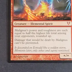 MTG Card - 1x Malignus - Avacyn Restored - NM - Mythic - Red Magic The Gathering - Image 3