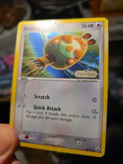 Pokemon Sentret Legend Maker 62/92 Reverse Holo Stamped Card MP- Condition - Image 2