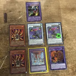 Konami Yu-Gi-Oh! TCG 6-Card Foil Lot 1st/Limited Cyber Slash Harpie Lady - Image 1