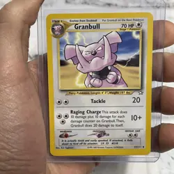 Granbull - Neo Genesis Set - 37/111 - Uncommon - Pokemon Card - Unlimited NM TCG - Image 1