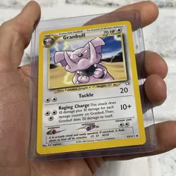 Granbull - Neo Genesis Set - 37/111 - Uncommon - Pokemon Card - Unlimited NM TCG - Image 2