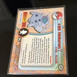 NIDORAN #29 - Topps Pokemon 1999 TV Red Label Card - Image 2
