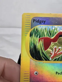 Pokemon Card - Pidgey Expedition Base Set 123/165 Reverse Holo Common - Image 3