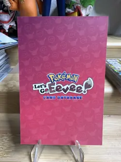 Eevee Espeon Poncho Crack Ice Pokemon Let’s Go Eevee! Card Database - Image 2