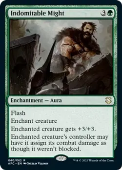 NM - Indomitable Might [AFC - 40] Commander: Adventures in the Forgotten Realms - Image 1