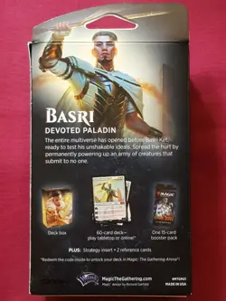 Magic The Gathering 2021 CORE SET BASRI PLANESWALKER DECK New Sealed MTG M21 - Image 2