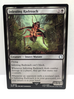 Infesting Radroach - Fallout - Uncommon - Creature/Insect Mutant - PIP 0046 - Image 1