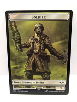 Soldier-Vanguard Suppressor - Warhammer 40,000 - Surge Foil -Token -Mtg -40k 010 - Image 2