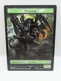 Tyranid - Warhammer 40,000 - Surge Foil - Token - Mtg - 40k 017-018 - Image 2