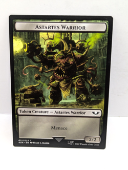 Astartes Warrior - Warhammer 40,000 -Surge Foil - Token - Mtg - 40k 012-016 - Image 1