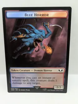 Blue Horror - Warhammer 40,000 -Surge Foil - Token - Mtg - 40k 016-020 - Image 1