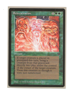 REINCARNATION Magic Legends ENGLISH NM MTG - Image 1