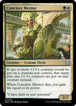 NM - Conclave Mentor [MOC - 320] Commander: March of the Machine - Image 1