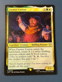 1x FARMER COTTON - Lord of the Rings - MTG - Magic the Gathering - Image 1