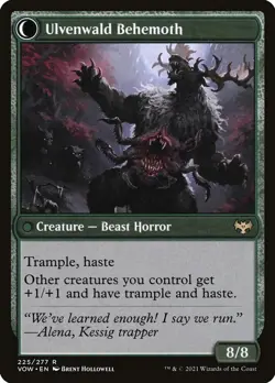NM - Ulvenwald Oddity [VOW - 225] Innistrad: Crimson Vow - Image 2