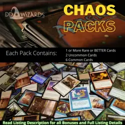 Chaos Packs (Cards New and Old) Magic the Gathering Re-Packs - Image 1