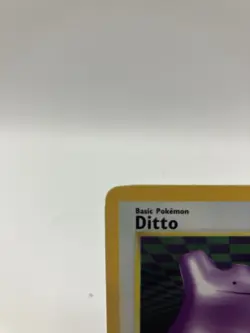Ditto 3/62 Fossil WOTC Unlimited Pokemon Trading Card Holo Rare - Image 2