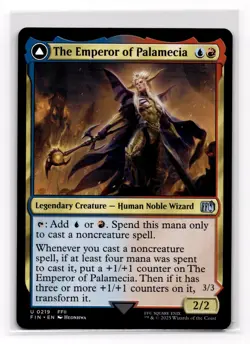 2025 Magic Final Fantasy The Emperor of Palamecia The Lord Master of Hell MTG - Image 1