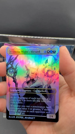 Y'shtola, Night's Blessed FOIL! Proxy Card with Custom Fantasy Art (UPDATED) - Image 2