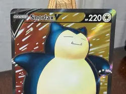 Snorlax V 197/202 Sword & Shield NM Ultra Rare Full Art Pokemon Card - Image 2