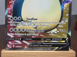 Snorlax V 197/202 Sword & Shield NM Ultra Rare Full Art Pokemon Card - Image 3
