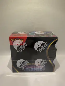 Pokemon Phantasmal Flames Booster Box New Sealed **Very Minor Tear” - Image 1
