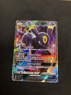 Umbreon GX #80/149 | Full Art Ultra Rare Holo Sun & Moon 2017 Pokemon TCG - Image 3