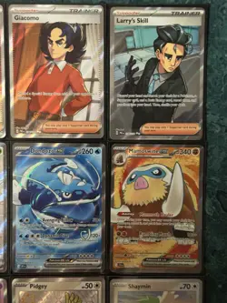 POKEMON FULL ART TRAINER ERI GOLD SECRET RARE EX SHINY PRIZE PACK HOLO CARD LOT - Image 4