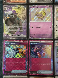 POKEMON FULL ART TRAINER ERI GOLD SECRET RARE EX SHINY PRIZE PACK HOLO CARD LOT - Image 5
