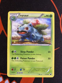 Ivysaur 2/108 Uncommon Dark Explorers Pokemon Moderately Played - Image 1