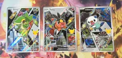 Series 2 Pokemon First Partner Illustration - Snivy 049, Tepig 050, Oshawott 051 - Image 1
