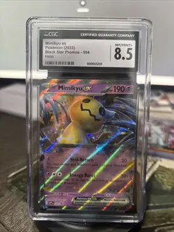 Pokemon TCG Mimikyu ex Black Star Promo SVP004 Mimikyu ex Box/Showcase CGC 8.5 - Image 1