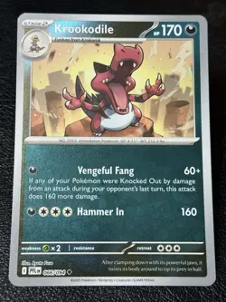 Krookodile 066/094 - Reverse Holo - Pokemon TCG: Phantasmal Flames - NM - Image 1