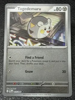 Togedemaru 073/094 - Reverse Holo - Pokemon TCG: Phantasmal Flames - NM - Image 1